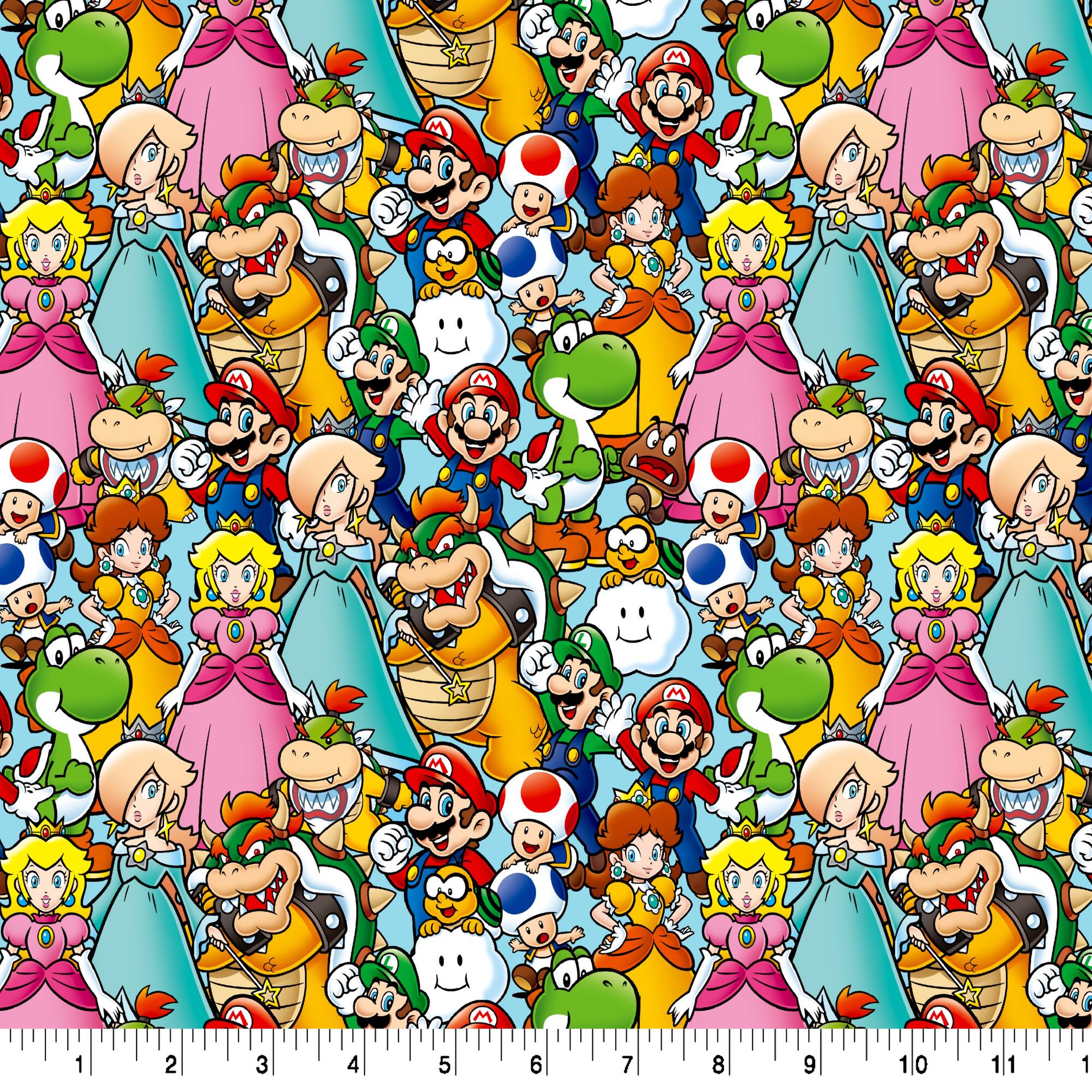 Nintendo® Packed Cotton Fabric